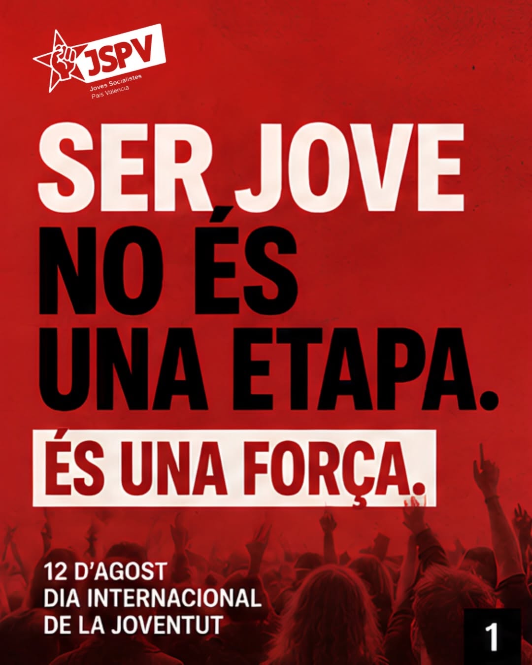 Hui, 12 d’agost, celebrem el Dia Internacional de la Joventut.   Una data per re